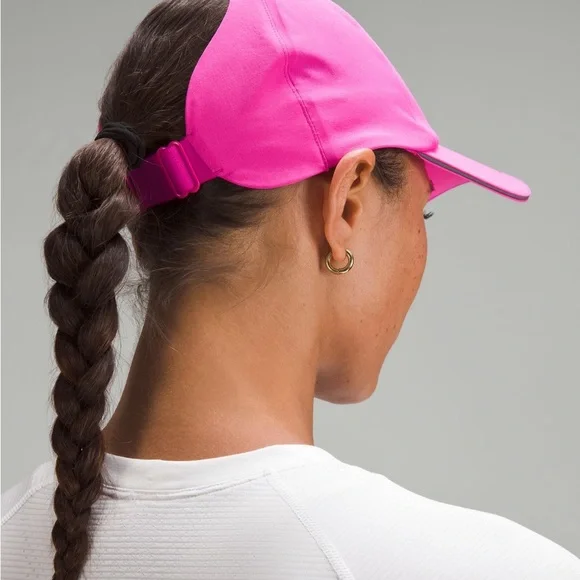 lululemon Fast & Free Ponytail Running Hat Sonic Pink - Picture 3 of 7